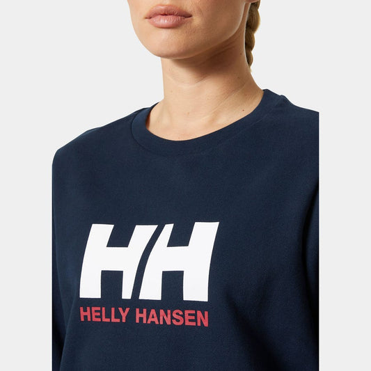 Damen-Sweatshirt mit Logo-Ausschnitt 2.0