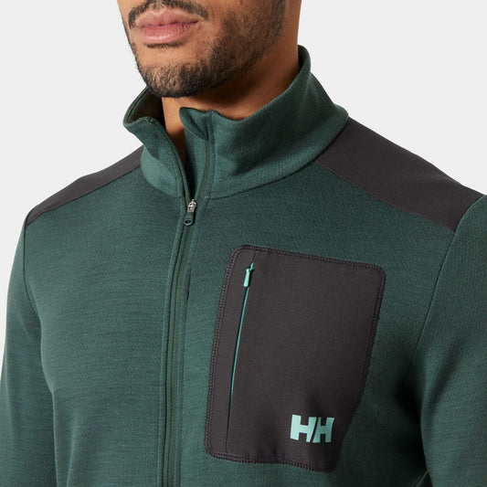 LIFA Merino Midlayer Herren-Pullover mit durchgehendem Reißverschluss