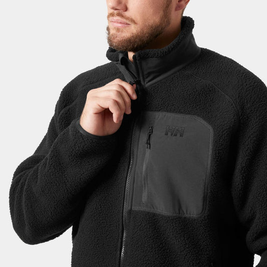Panorama Pile Fleece Blockjacke für Herren