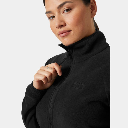 Damen-Fleecejacke mit halbem Reißverschluss