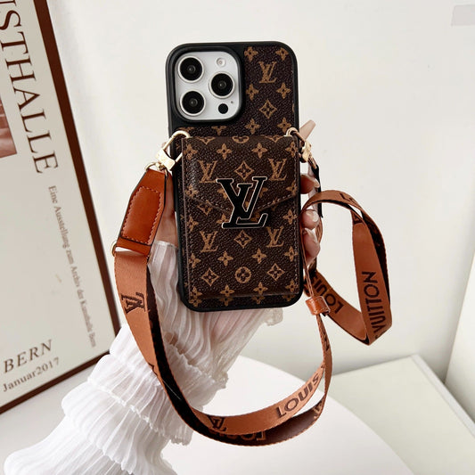 iPhone-Hüllen der LV Signature Strap Serie