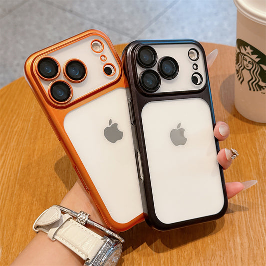 Kreative Handyhülle mit mattierter, galvanisierter Oberfläche (iPhone-Serie)