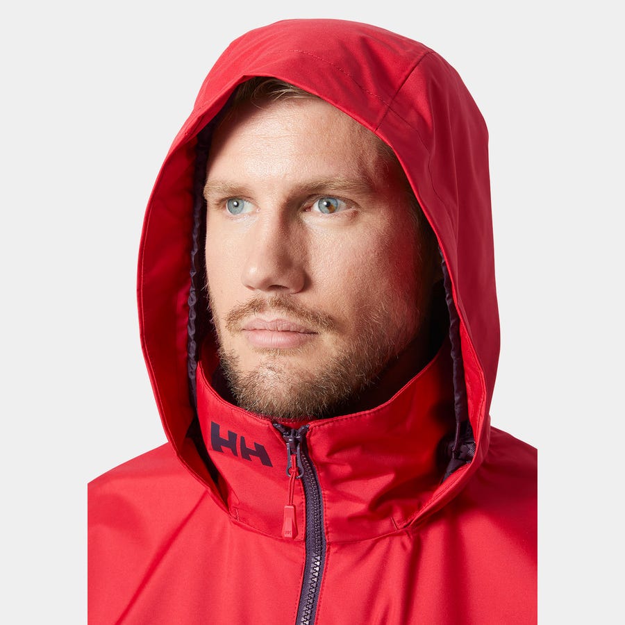 Herren-Segeljacke mit Kapuze, Crew 2.0 