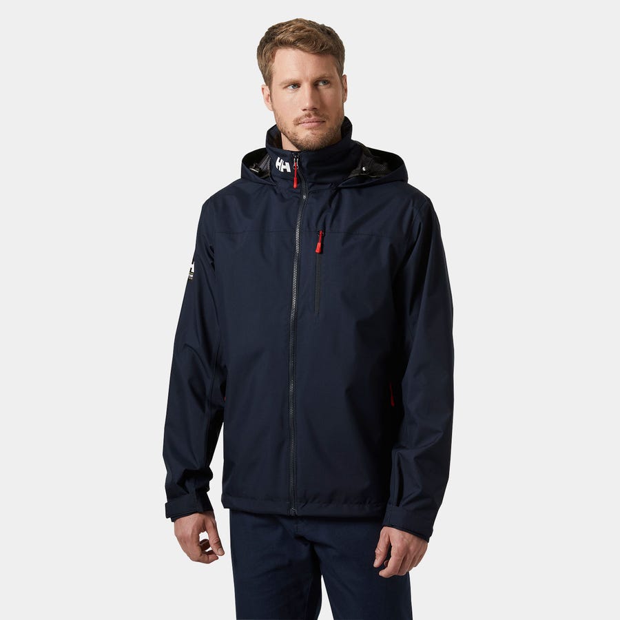 Herren-Segeljacke mit Kapuze, Crew 2.0 