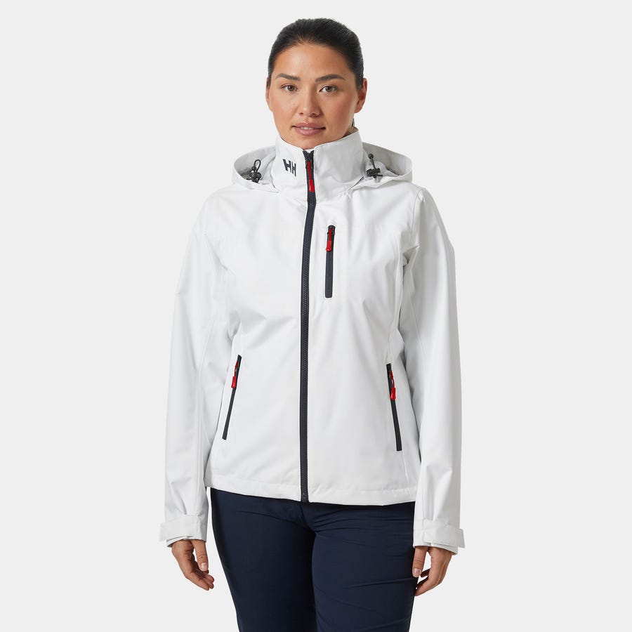 Damen-Segeljacke mit Kapuze, Crew-Modell 2.0 