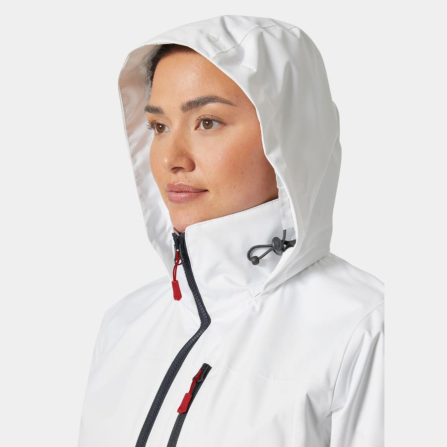 Damen-Segeljacke mit Kapuze, Crew-Modell 2.0 