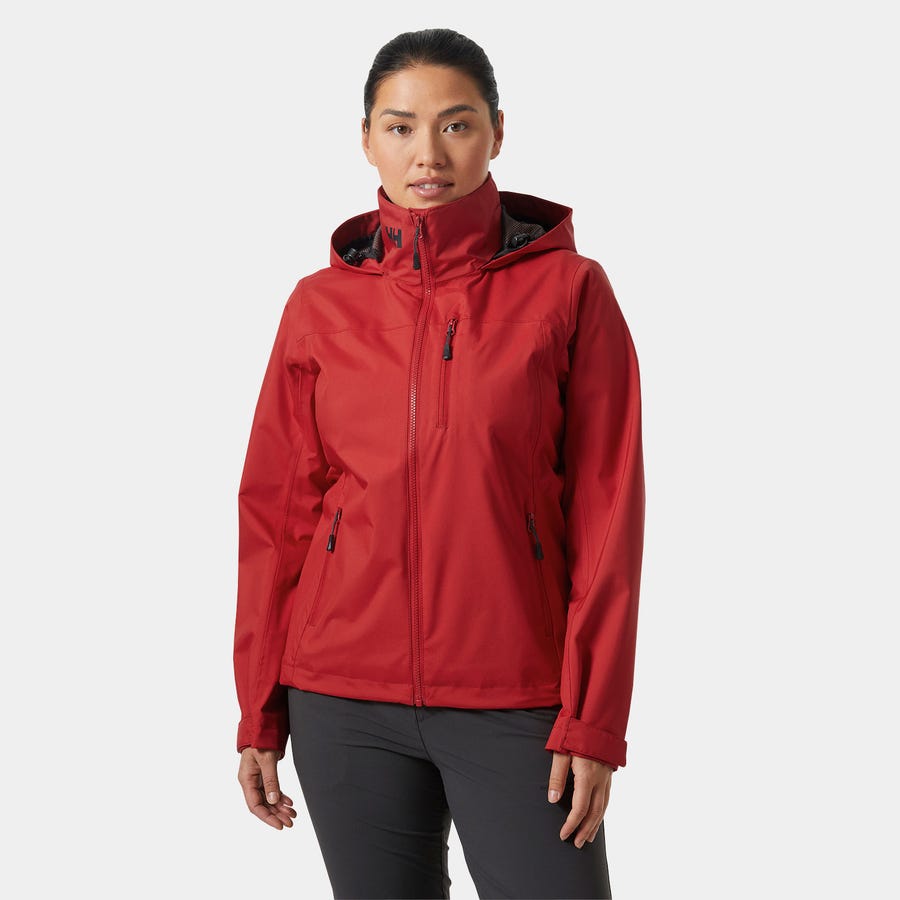Damen-Segeljacke mit Kapuze, Crew-Modell 2.0 