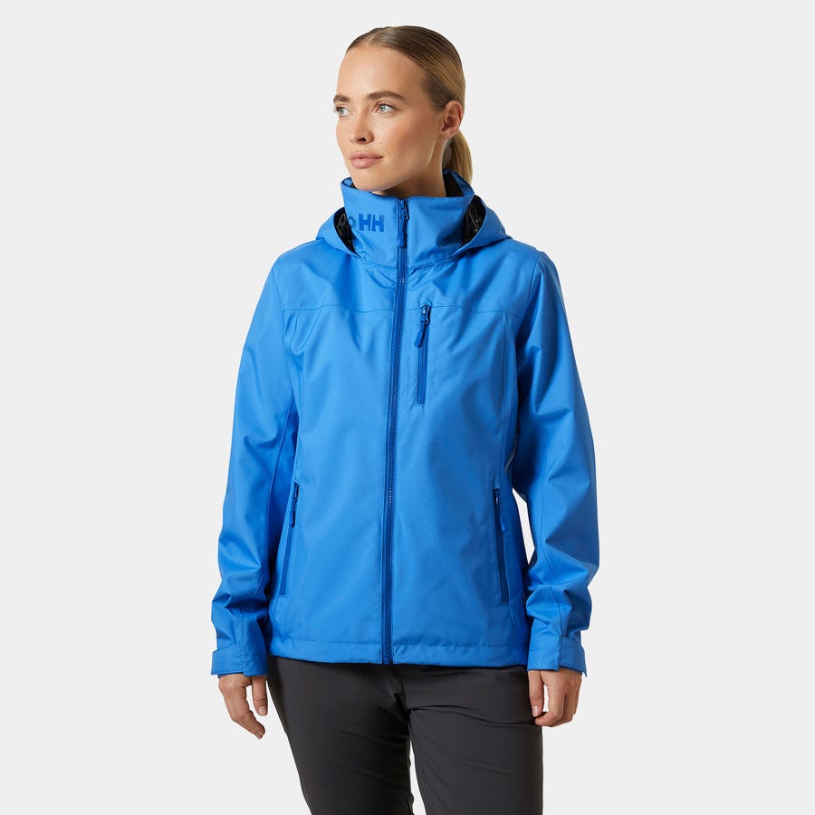 Damen-Segeljacke mit Kapuze, Crew-Modell 2.0 
