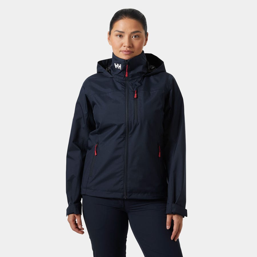 Damen-Segeljacke mit Kapuze, Crew-Modell 2.0 