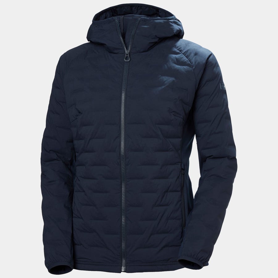 HP Damen-Stretch-Isolierjacke mit Kapuze 