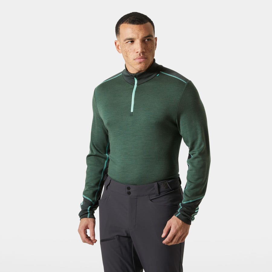 Men's LIFA Merino Midweight Half-Zip Base Layer