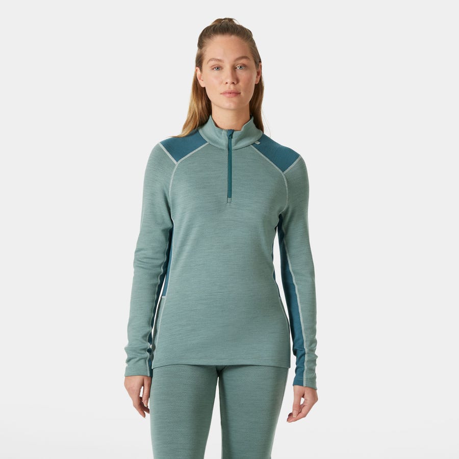 Women's LIFA Merino Midweight Half-Zip Base Layer