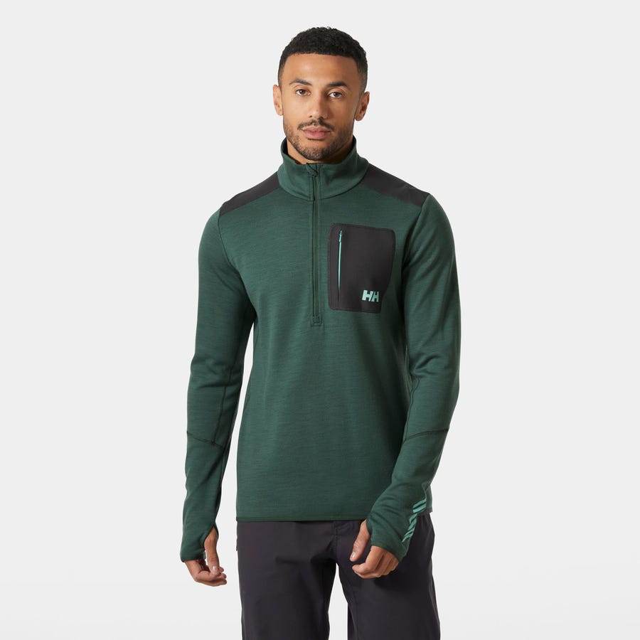 Men's LIFA Merino Wool Midlayer Half Zip