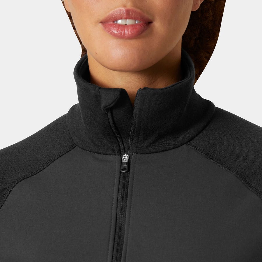 Women's LIFA Merino Wool  Midlayer Half Zip