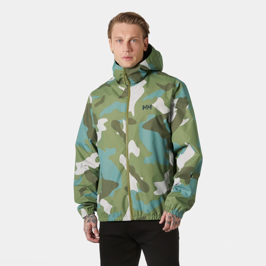 Men's Core Graphic Rain Jacket