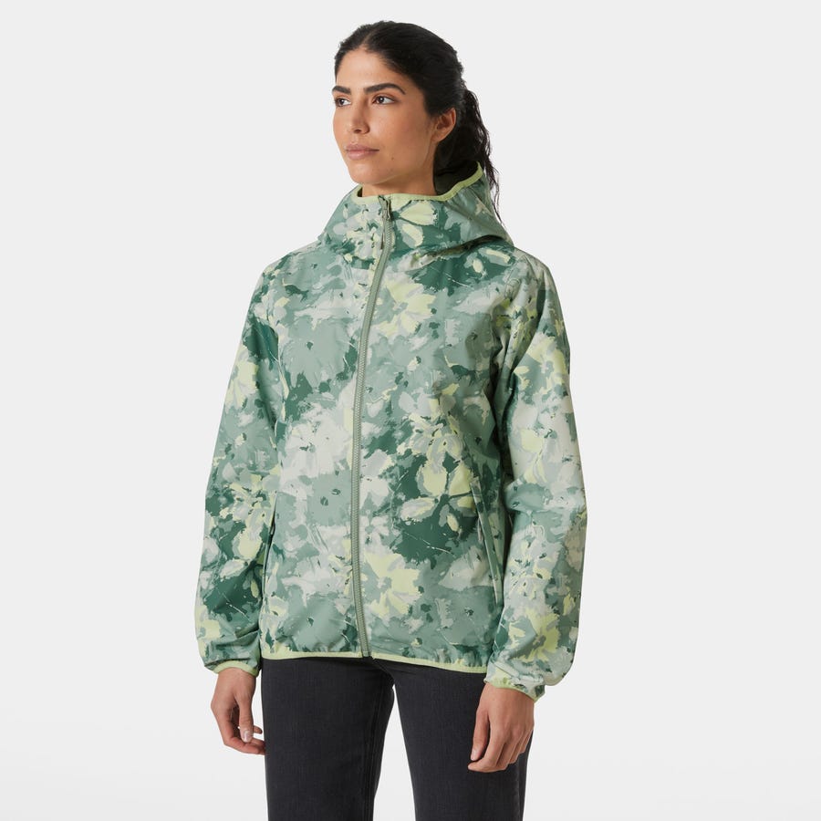 Damen-Regenjacke mit Grafik 