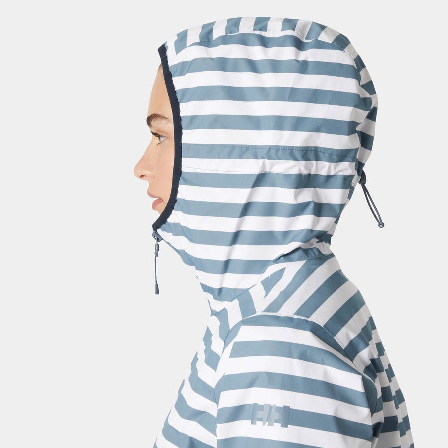 Damen-Regenjacke mit Grafik 