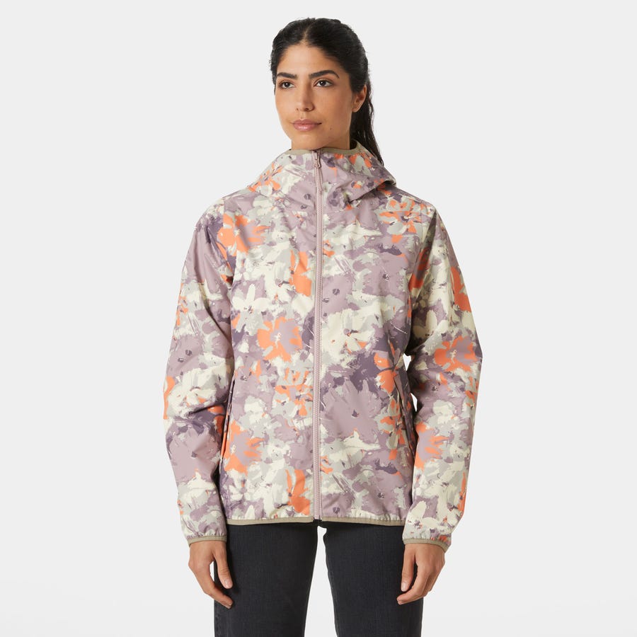 Damen-Regenjacke mit Grafik 