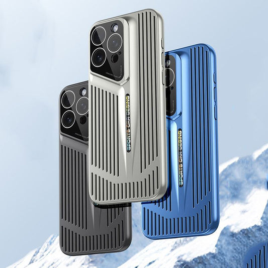 Gehäuse mit galvanisierter Hohlklinge zur Wärmeableitung, geeignet für iPhones