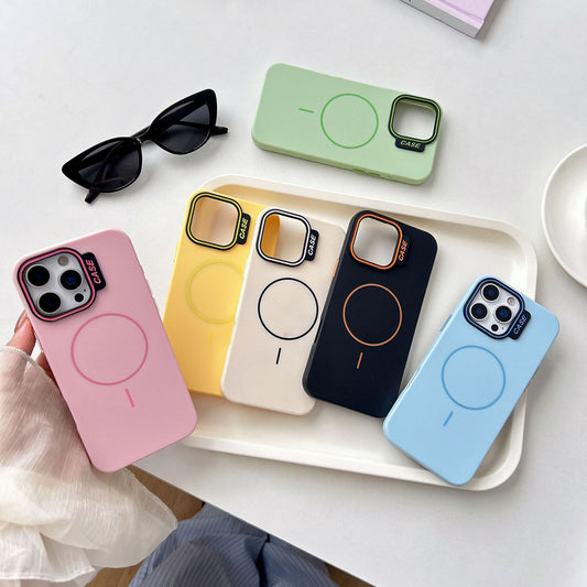 Macron Silicone Magnetic Case for iPhone