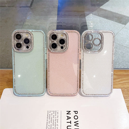 Luxuriöse, funkelnde Diamant-Handyhülle für iPhone