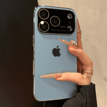 Aurora Laser Square Phone Case for iPhone Series