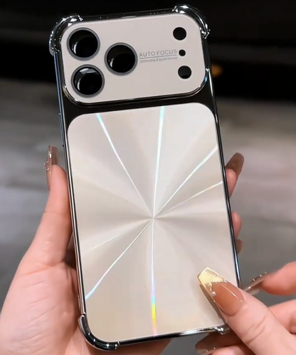 Full-size Shockproof Phone Case with AI button and CD Pattern for iPhone Series