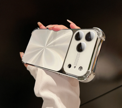 Full-size Shockproof Phone Case with AI button and CD Pattern for iPhone Series