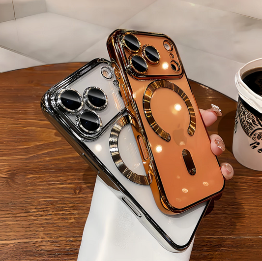 Transparente Hülle, kompatibel mit iPhone 17 Air Pro Max, stoßfest, beschichtete, weiche Hülle