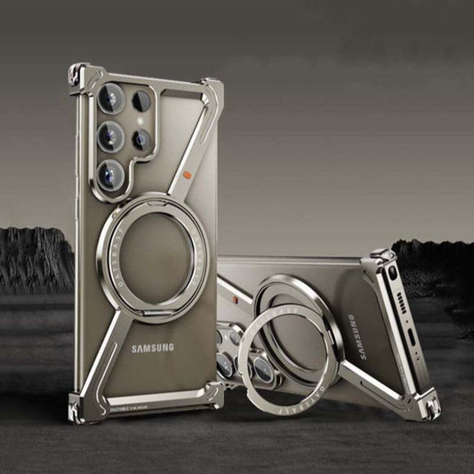 Samsung Galaxy Z-Serie rahmenlose magnetische drehbare Ständerhülle